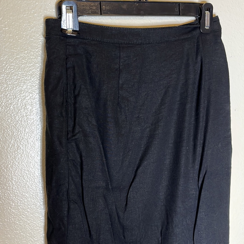 Treasure & Bond Linen Blend Midi Skirt - Picture 12 of 15